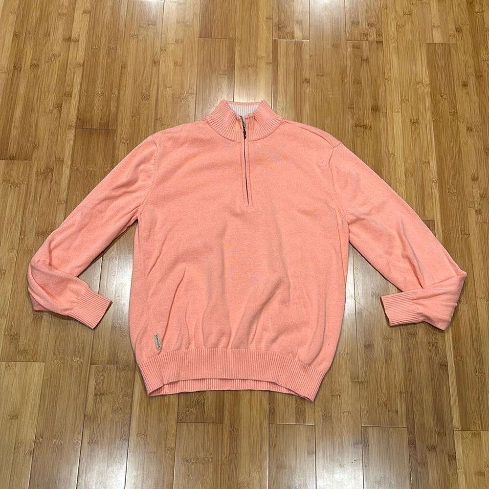 Ashworth quarter zip sweater size medium men’s
